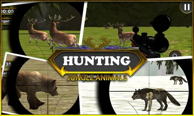 hunting Jungle Animals android App screenshot 5